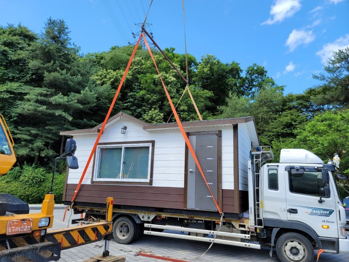 경기도 용인 3x6 이동식 주택 출고 이미지 1