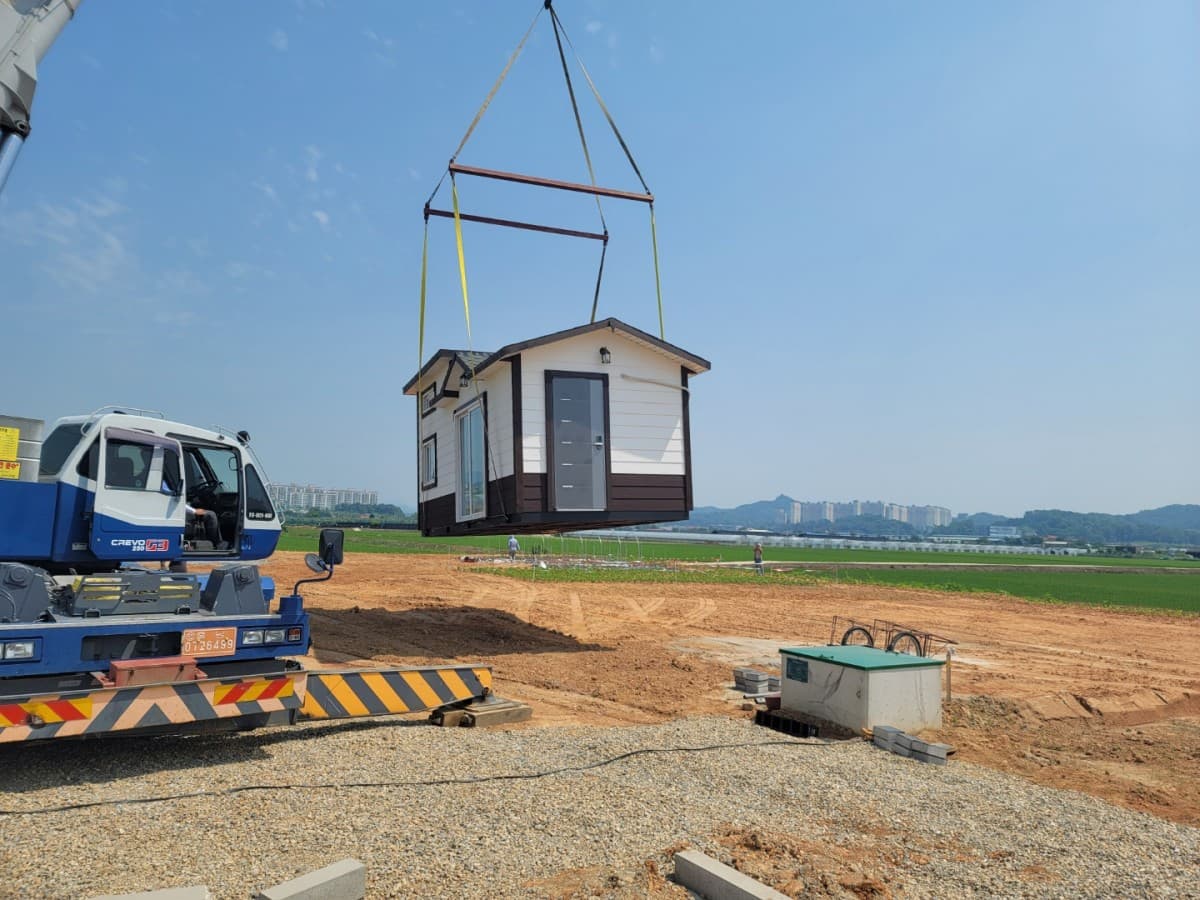 경기도 안성 3x6.6 복층 이동식 주택 출고 이미지 1