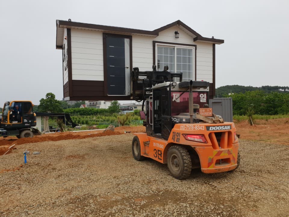 선재도 3x6 이동식주택 출고 이미지 1